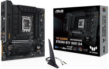 Материнська плата ASUS TUF GAMING B760M-BTF WIFI D4 (90MB1E50-M0EAY0)