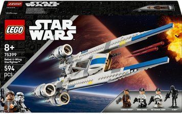 Блоковий конструктор LEGO Star Wars Повстанський винищувач U-Wing (75399)