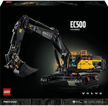 Блоковий конструктор LEGO Technic Екскаватор Volvo EC500 Hybrid (42215)