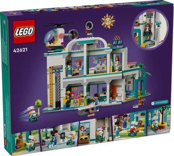 Блоковий конструктор LEGO Friends Лікарня в Хартлейк-Сіті (42621)