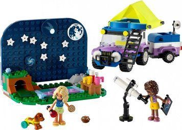 Блоковий конструктор LEGO Friends Кемпінговий автомобіль для спостереження за зірками (42603)