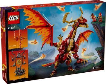 Блоковий конструктор LEGO NINJAGO Джерело Дракон руху (71822)