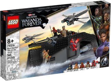 Блоковий конструктор LEGO Super Heroes Marvel Чорна Пантера: війна на воді (76214)